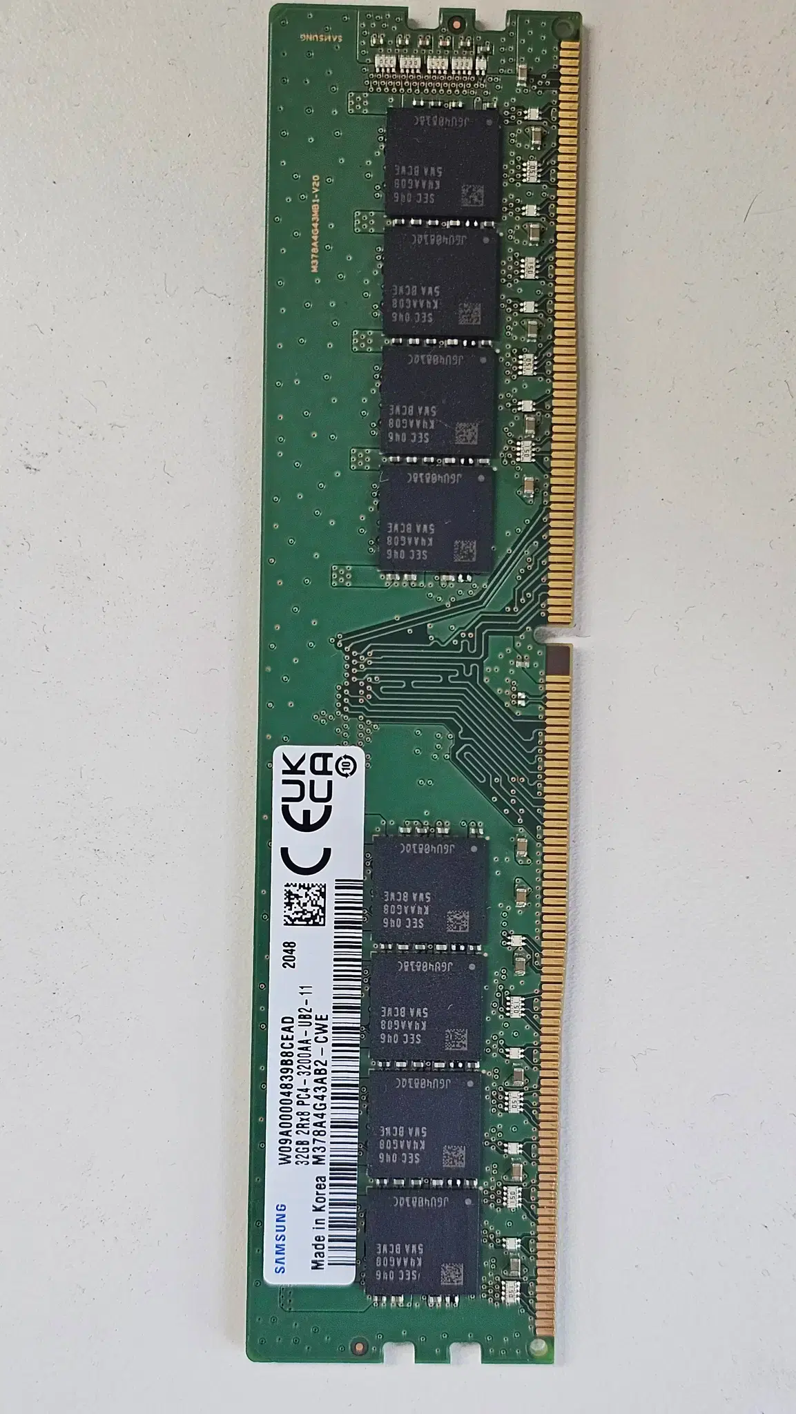 SAMSUNG とSK DDR4-3200AA 32GBX6枚 サムスン DDR4 Ram サーバー